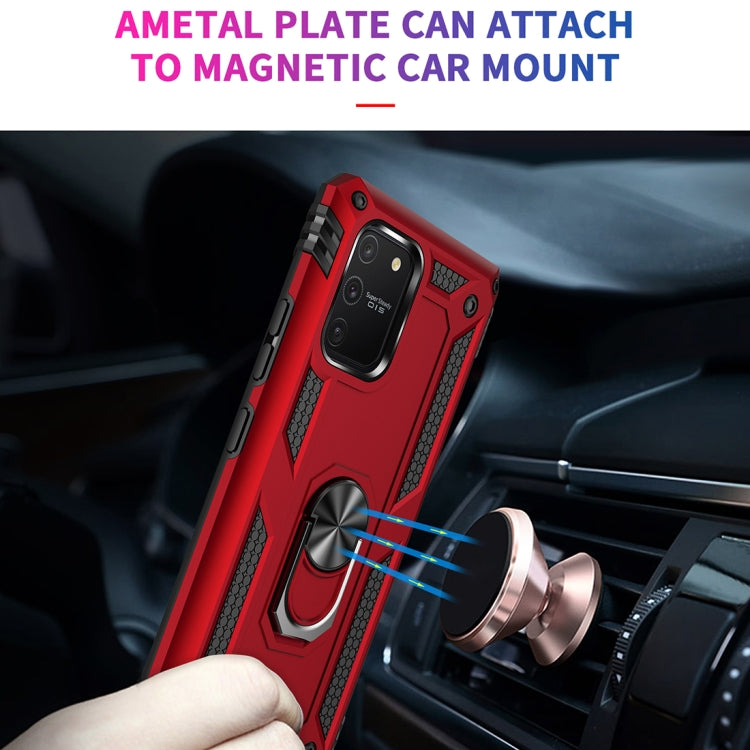 For Samsung Galaxy A71 5G Shockproof TPU + PC Protective Case with 360 Degree Rotating Holder