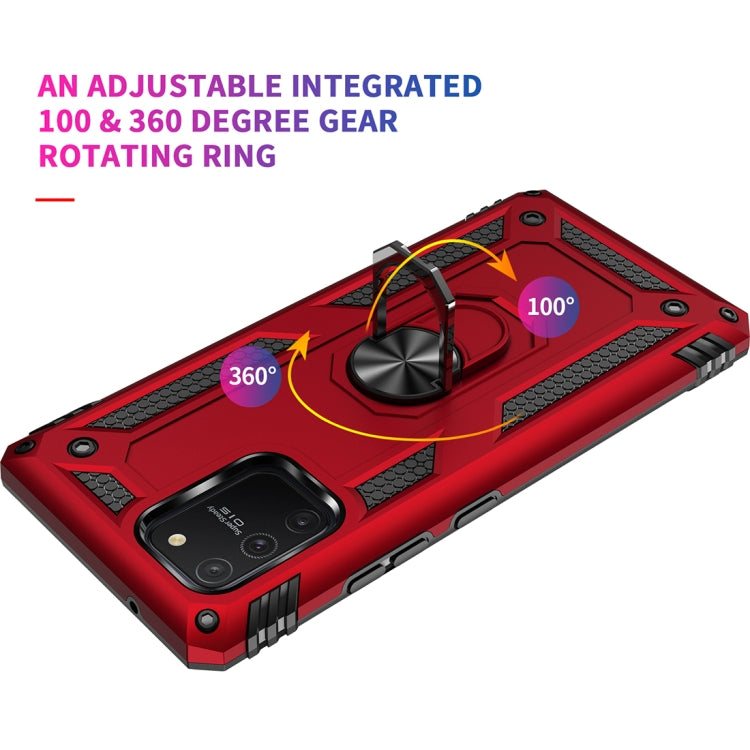 For Samsung Galaxy A71 5G Shockproof TPU + PC Protective Case with 360 Degree Rotating Holder