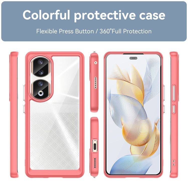 For Honor 80 Pro Colorful Series Acrylic + TPU Phone Case