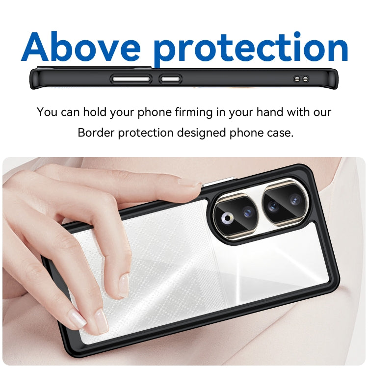 For Honor 90 Pro Colorful Series Acrylic + TPU Phone Case