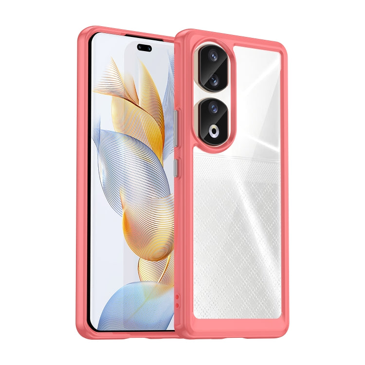 For Honor 90 Pro Colorful Series Acrylic + TPU Phone Case
