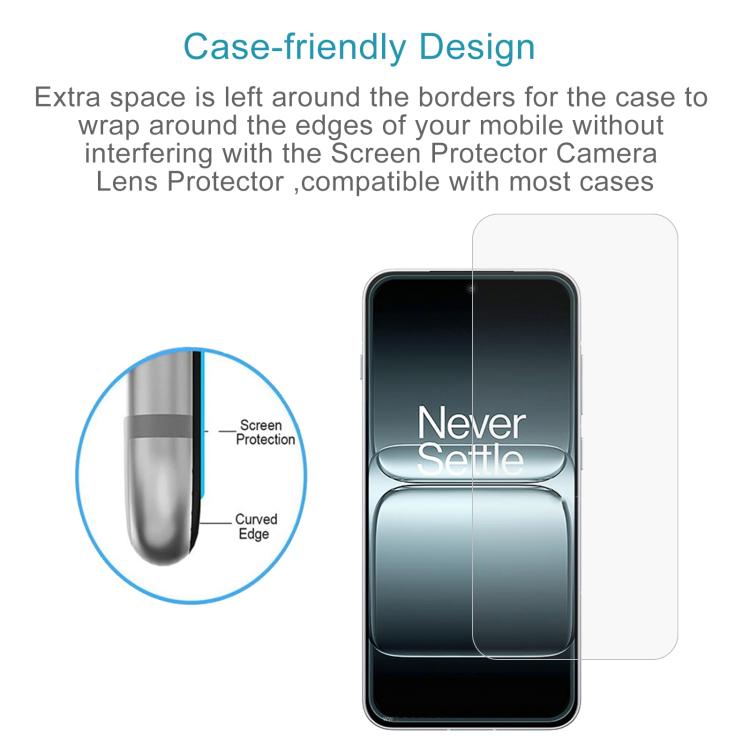 For OnePlus 13s 10pcs 0.26mm 9H 2.5D Tempered Glass Film