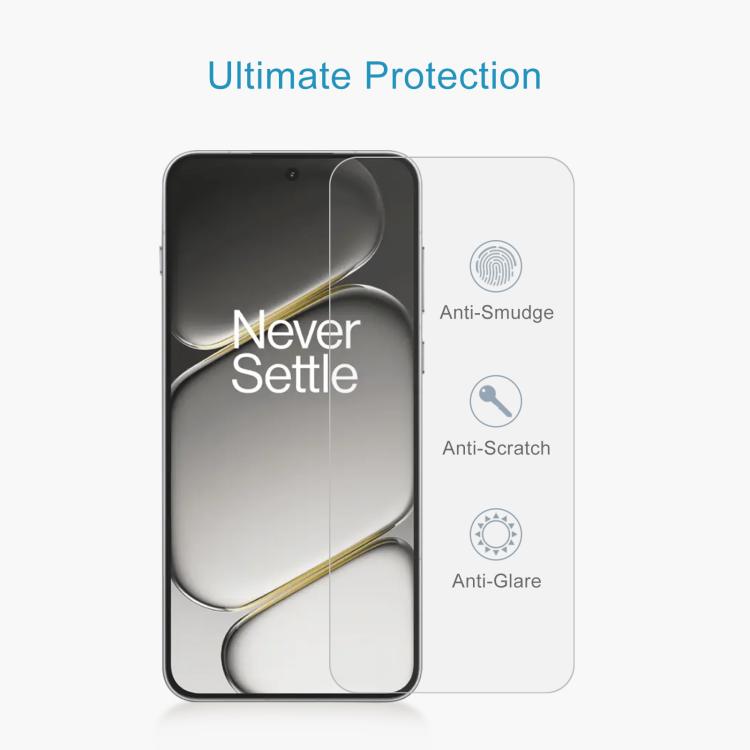For OnePlus 15R 10pcs 0.26mm 9H 2.5D Tempered Glass Film