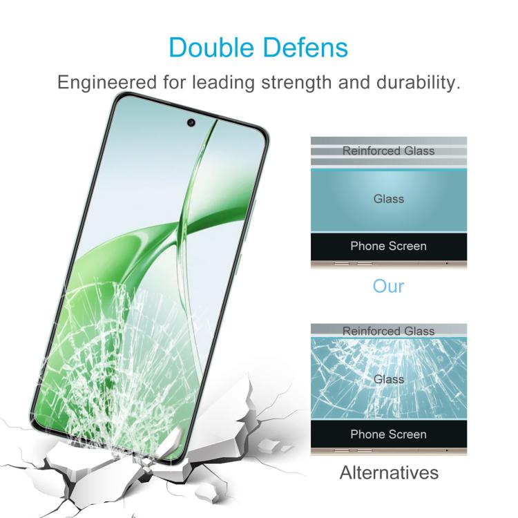 For OnePlus Nord CE5 50pcs 0.26mm 9H 2.5D Tempered Glass Film