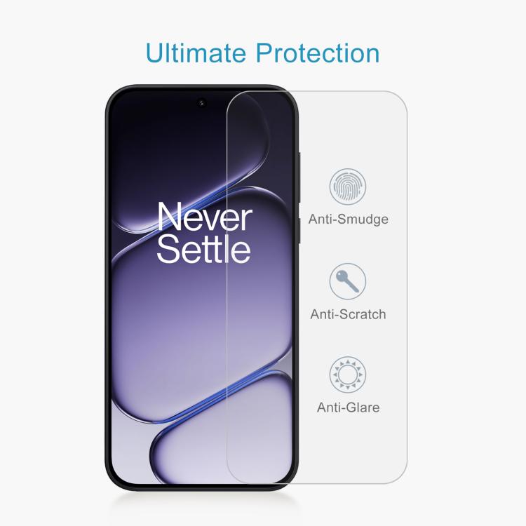 For OnePlus Turbo 6V / Turbo 6 50pcs 0.26mm 9H 2.5D Tempered Glass Film