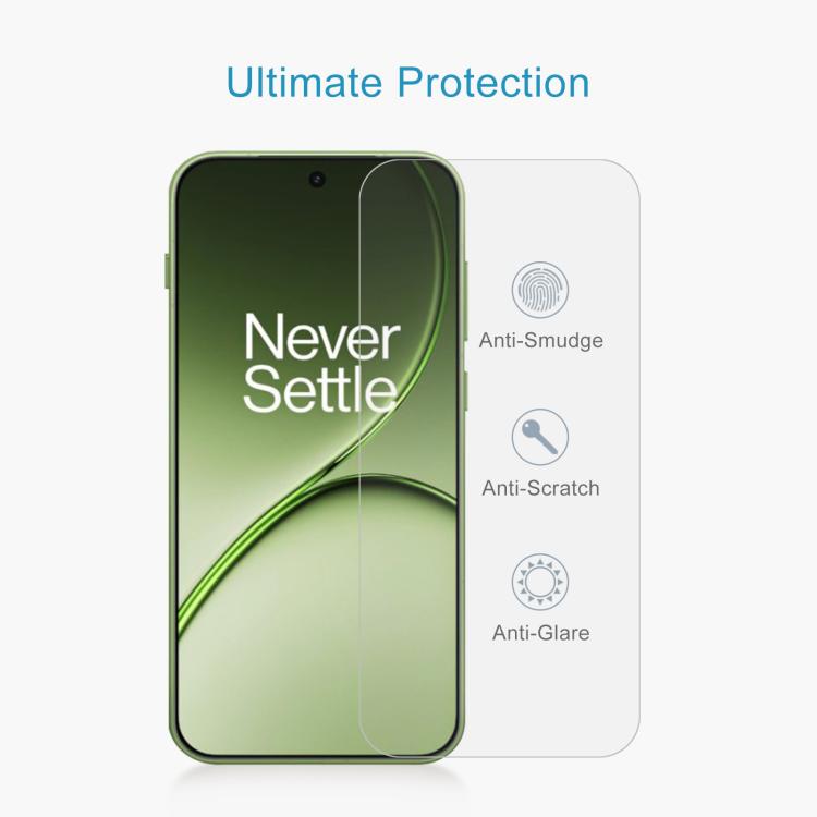 For OnePlus 15T 50pcs 0.26mm 9H 2.5D Tempered Glass Film