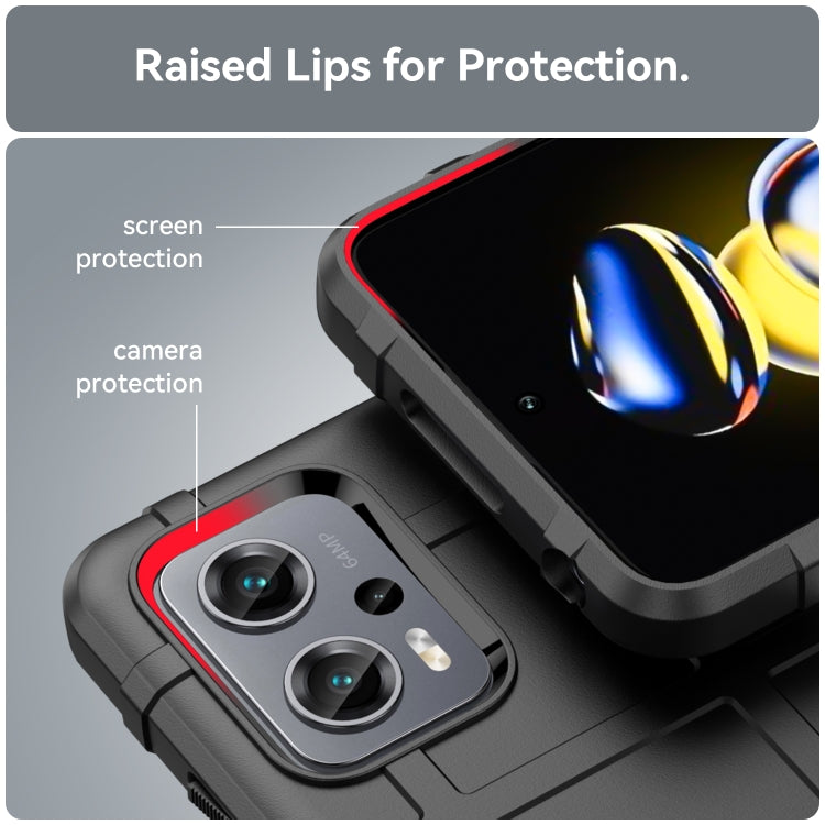 For Xiaomi Redmi Note 12T Pro Full Coverage Shockproof TPU Phone Case