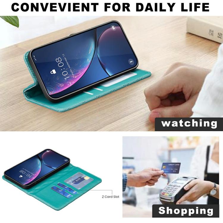 For iPhone 17 Pro Max Diamond Lattice Magnetic Leather Flip Phone Case