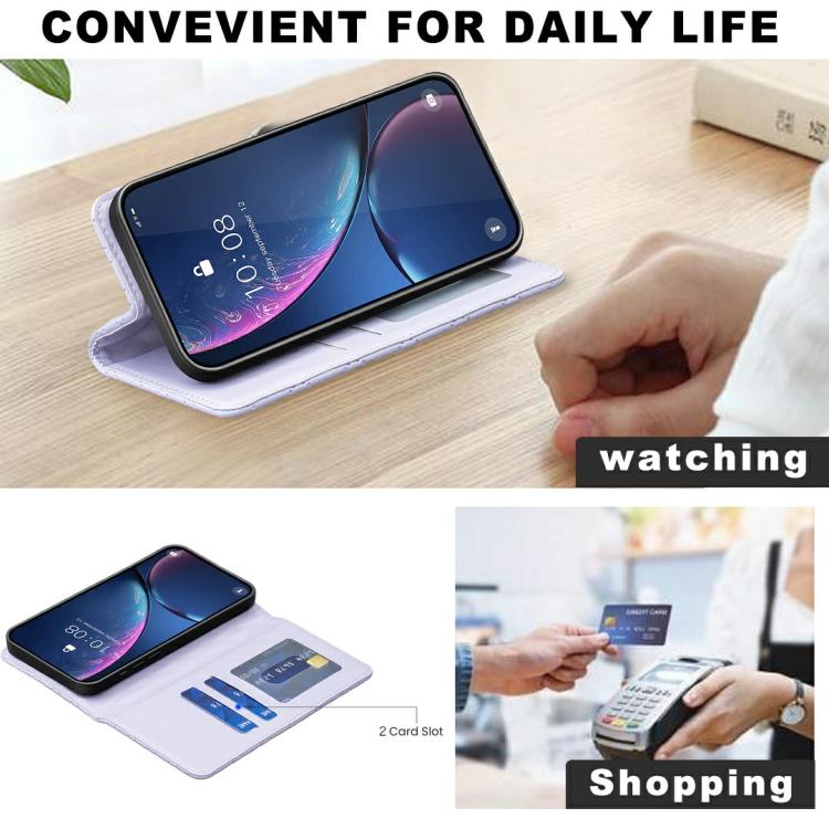 For iPhone 17 Pro Max Diamond Lattice Magnetic Leather Flip Phone Case
