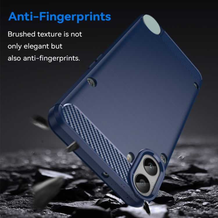 For Nothing CMF Phone 1 Carbon Fiber Brushed Texture TPU Phone Case