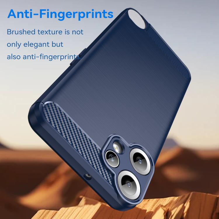 For Nothing CMF Phone 2 Pro Carbon Fiber Brushed Texture TPU Phone Case