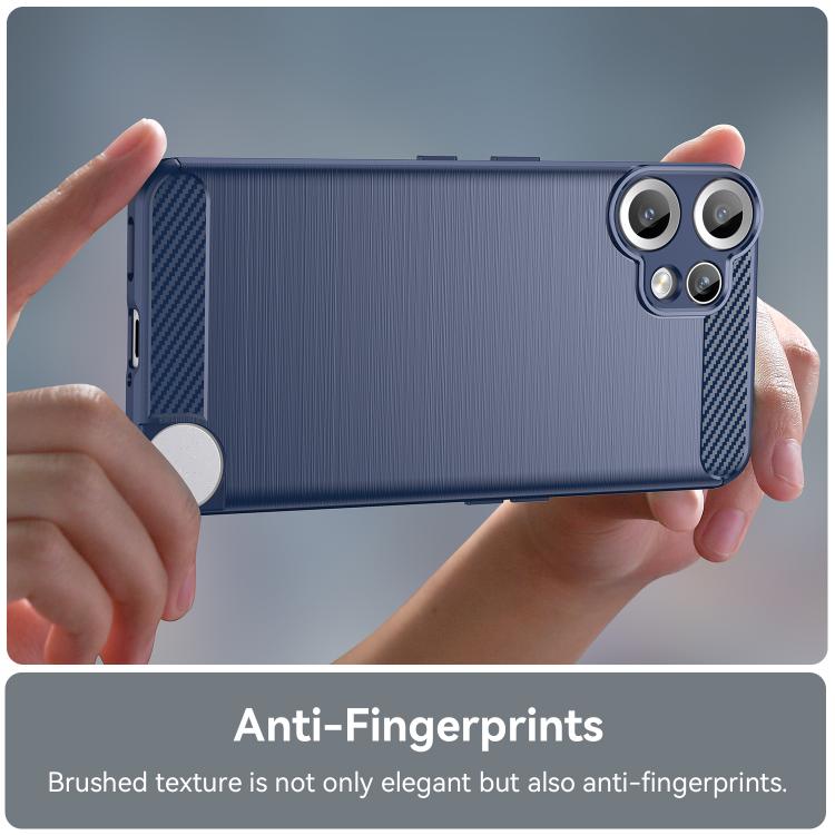 For Nothing CMF Phone 2 Pro Carbon Fiber Brushed Texture TPU Phone Case
