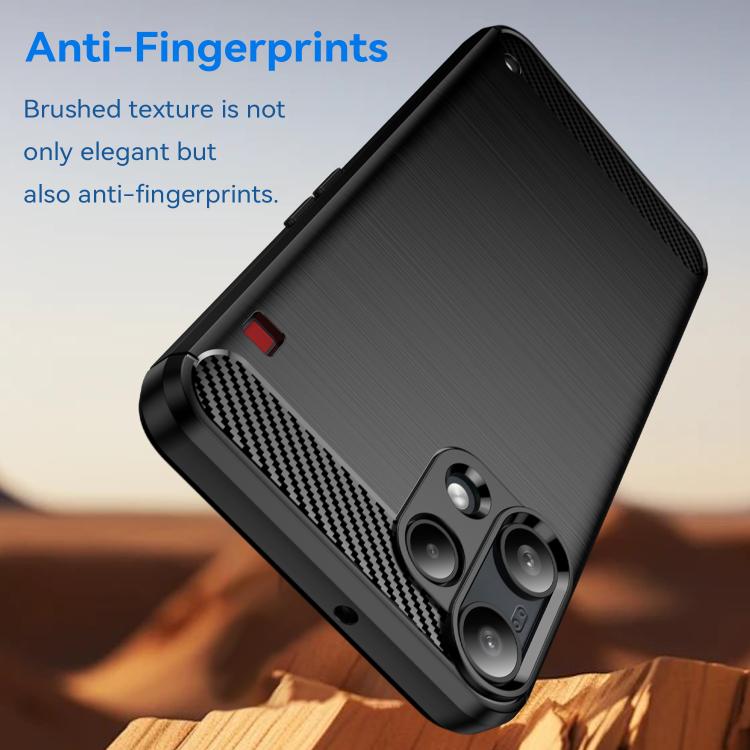 For Nothing Phone 3a Lite Carbon Fiber Brushed Texture TPU Phone Case