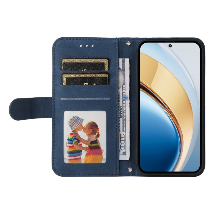 For vivo V40 Lite 4G / 5G IDN Skin Feel Life Tree Metal Button Leather Phone Case