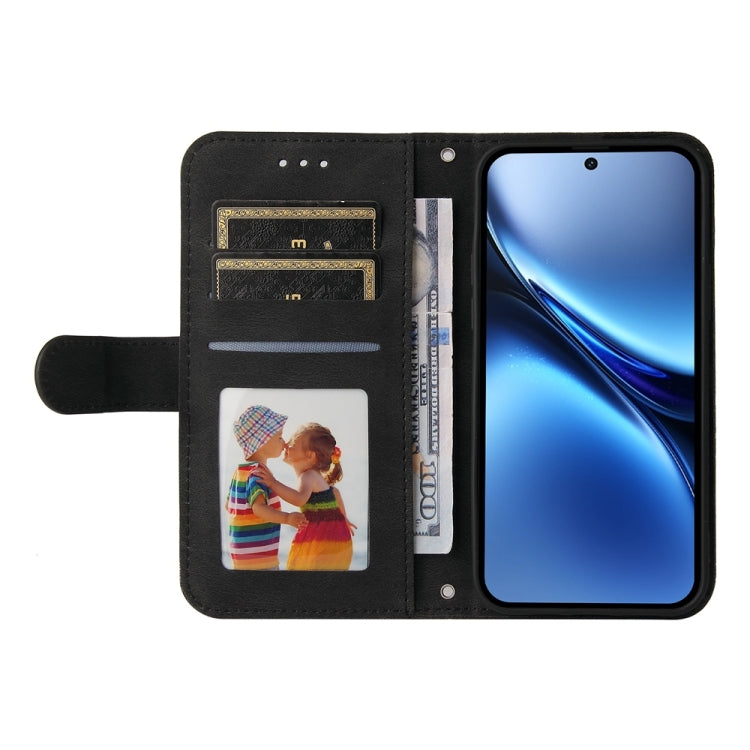 For vivo X200 Skin Feel Life Tree Metal Button Leather Phone Case