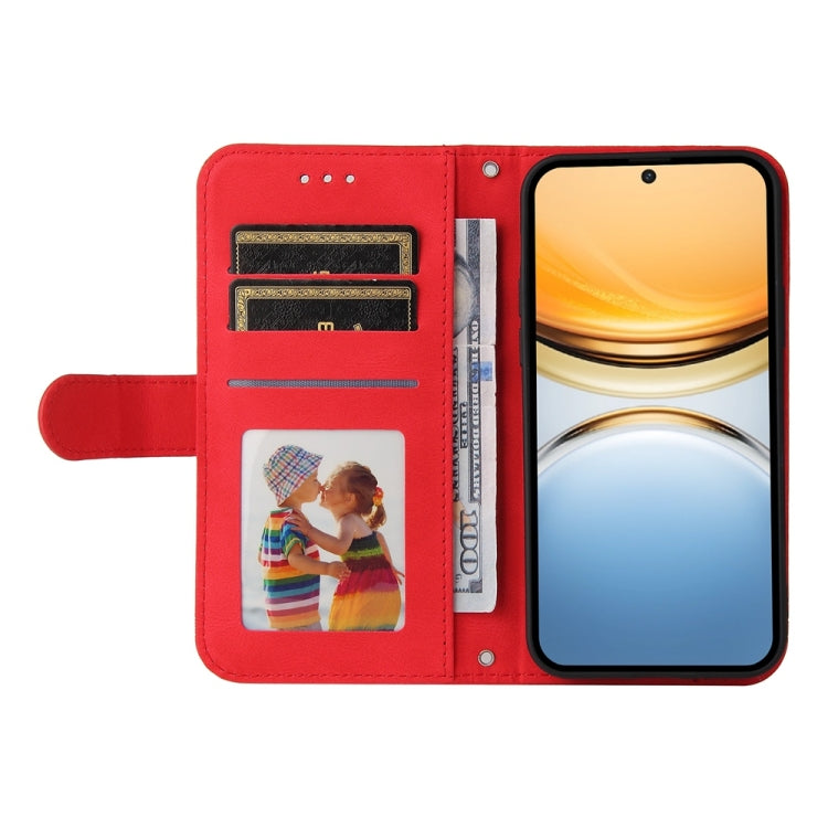 For vivo Y300 Pro Skin Feel Life Tree Metal Button Leather Phone Case