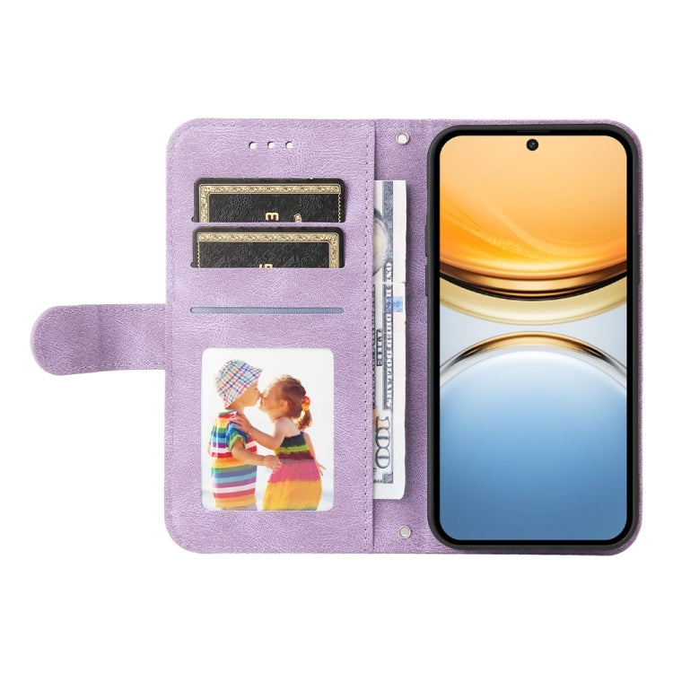For vivo Y300 Pro Skin Feel Life Tree Metal Button Leather Phone Case