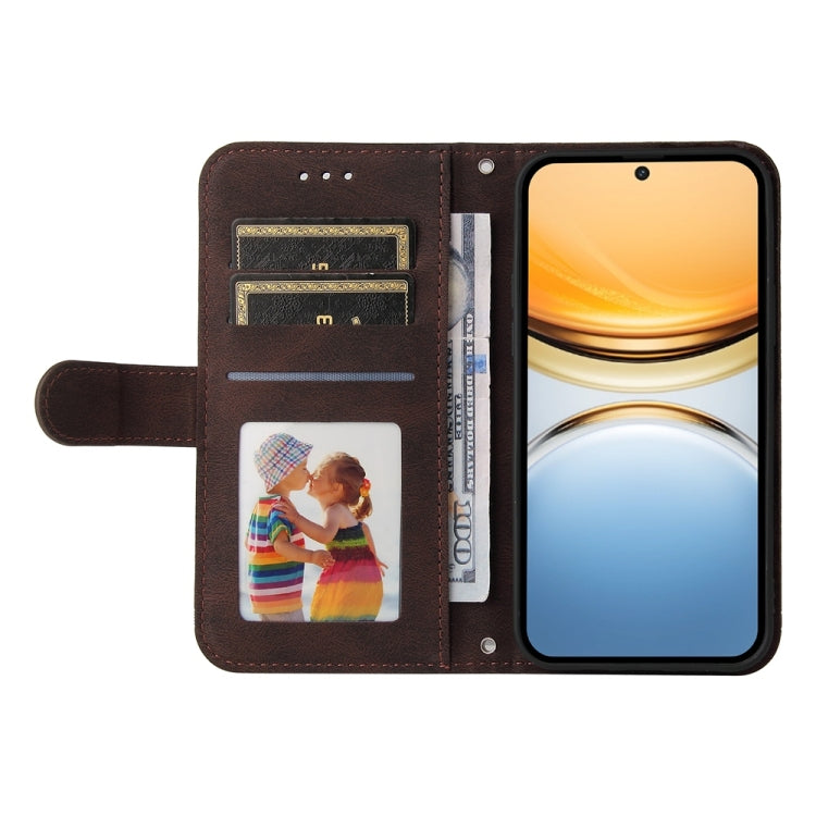 For vivo Y300 Pro Skin Feel Life Tree Metal Button Leather Phone Case