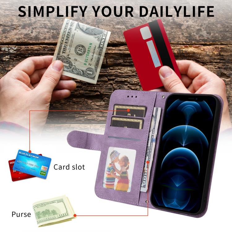 For vivo S20 Pro Skin Feel Life Tree Metal Button Leather Phone Case
