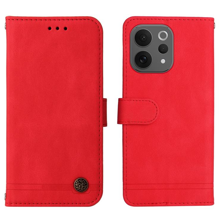 For vivo S50 5G / V70 5G Skin Feel Life Tree Metal Button Leather Phone Case