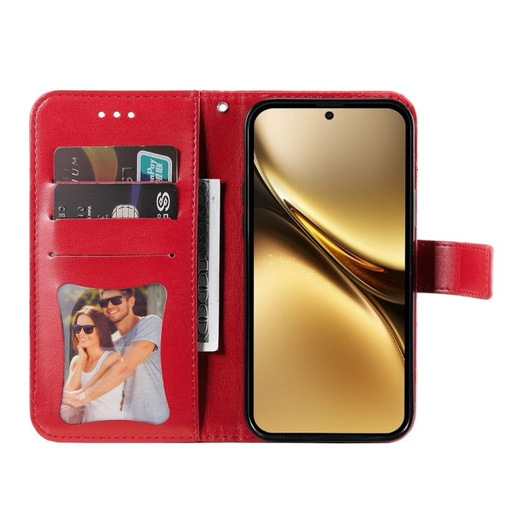 For vivo X200 Pro Seven-petal Flowers Embossing Leather Phone Case