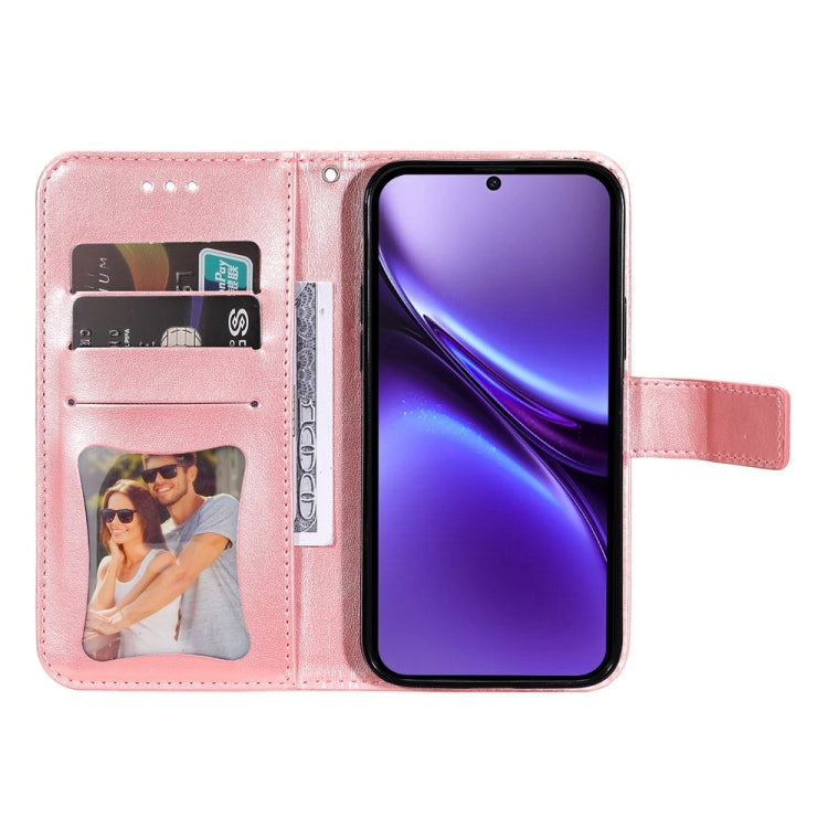 For vivo X200 Pro mini Seven-petal Flowers Embossing Leather Phone Case