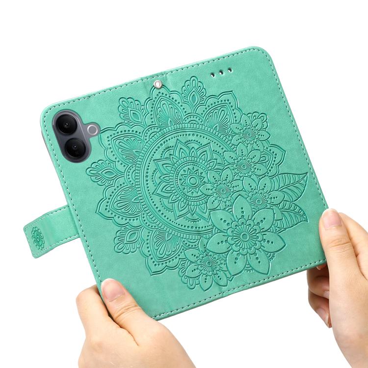 For vivo V60 Lite 4G / 5G Seven-petal Flowers Embossing Leather Phone Case