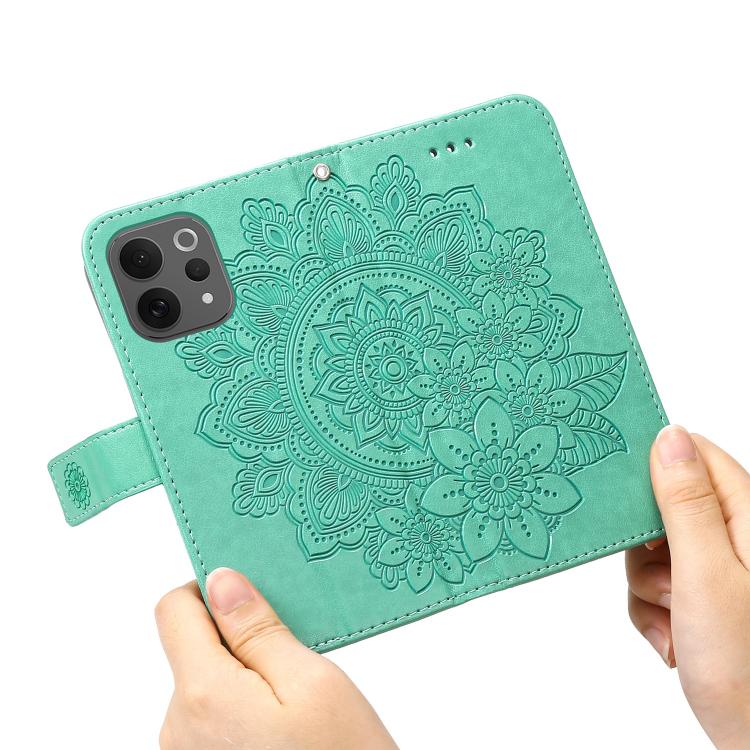 For vivo S50 5G / V70 5G Seven-petal Flowers Embossing Leather Phone Case