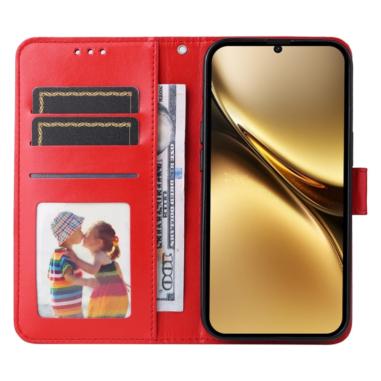 For vivo X200 Embossed Sunflower Leather Phone Case