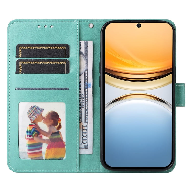 For vivo Y300 Pro Embossed Sunflower Leather Phone Case