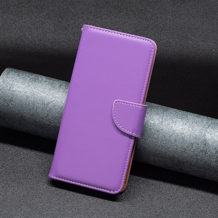For iPhone 16 Pro Litchi Texture Pure Color Flip Leather Phone Case