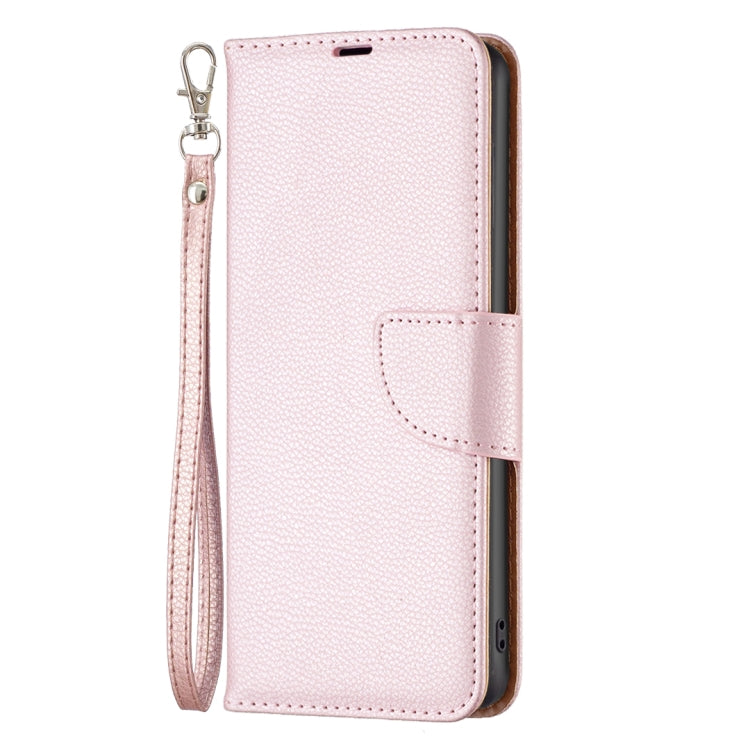 For iPhone 16 Litchi Texture Pure Color Flip Leather Phone Case
