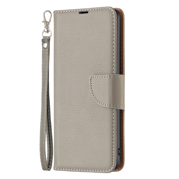 For iPhone 16 Plus Litchi Texture Pure Color Flip Leather Phone Case