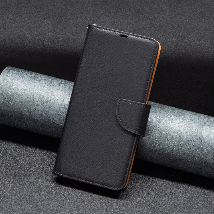 For iPhone 16 Plus Litchi Texture Pure Color Flip Leather Phone Case