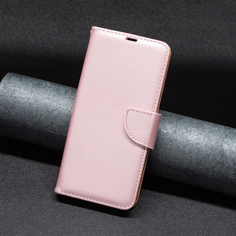 For iPhone 16 Plus Litchi Texture Pure Color Flip Leather Phone Case