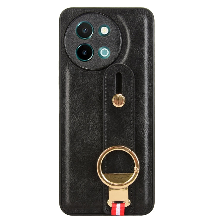 For vivo Y38 5G / Y200i 5G Wristband Leather Back Phone Case