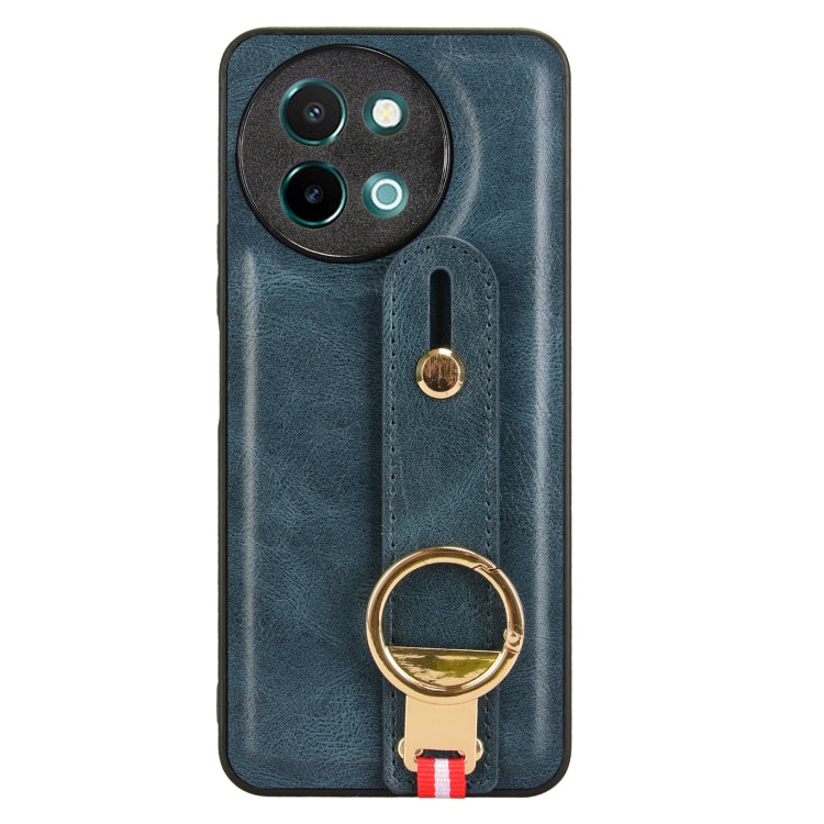 For vivo Y38 5G / Y200i 5G Wristband Leather Back Phone Case