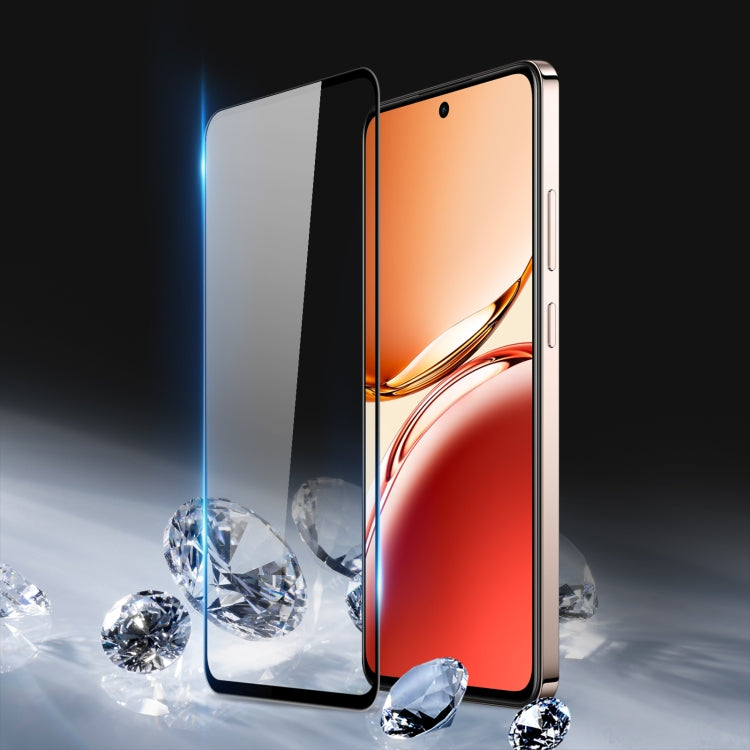 For OPPO?Reno12?F 4G / 5G 10pcs DUX DUCIS 0.33mm 9H Medium Alumina Tempered Glass Film