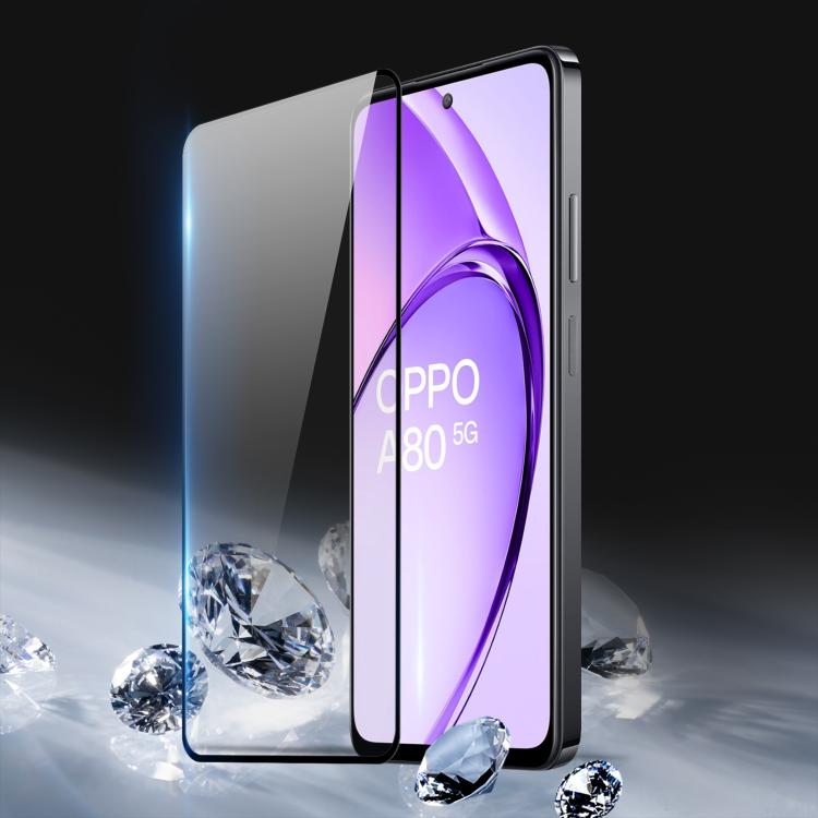 For OPPO A80 5G 10pcs DUX DUCIS 0.33mm 9H Medium Alumina Tempered Glass Film