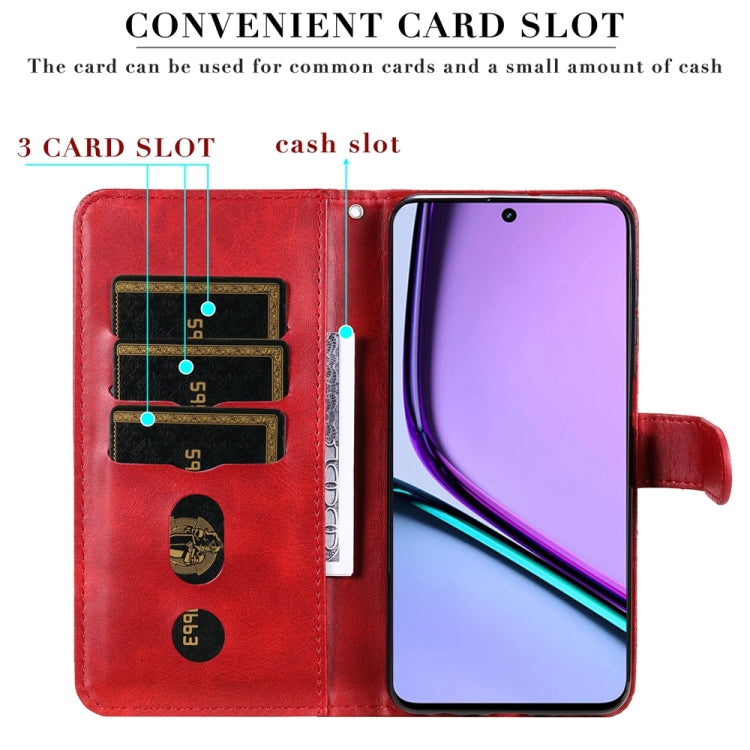 For vivo Y38 5G / T3x 5G Global Fashion Calf Texture Zipper Leather Phone Case