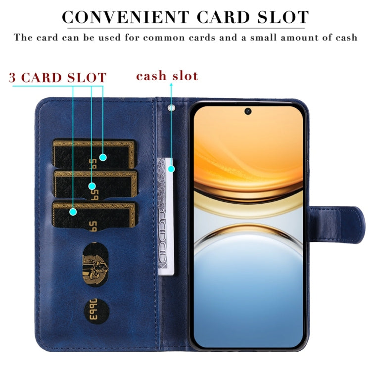 For vivo Y300 Pro Fashion Calf Texture Zipper Leather Phone Case