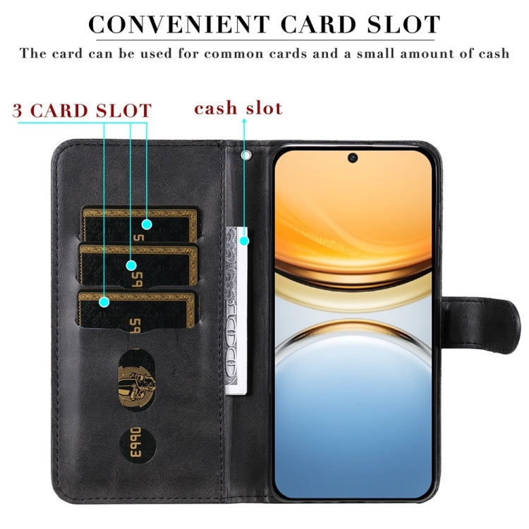 For vivo Y300 Pro Fashion Calf Texture Zipper Leather Phone Case
