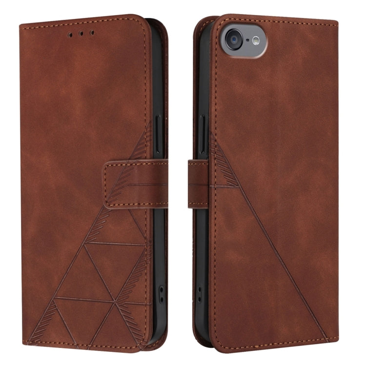 For iPod Touch 7 / 6 / 5 Crossbody 3D Embossed Flip Leather Phone Case