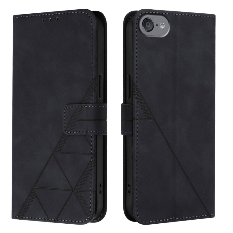 For iPod Touch 7 / 6 / 5 Crossbody 3D Embossed Flip Leather Phone Case