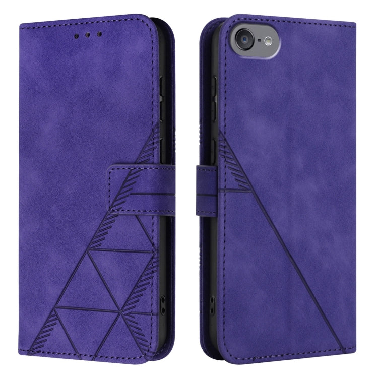 For iPod Touch 7 / 6 / 5 Crossbody 3D Embossed Flip Leather Phone Case