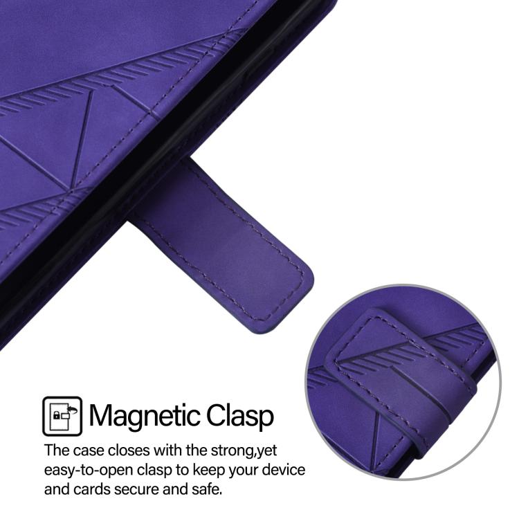For iPhone 17 Pro Max Crossbody 3D Embossed Flip Leather Phone Case