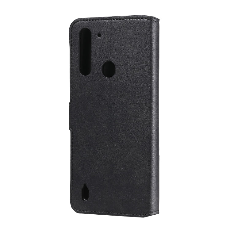 For Motorola Moto G8 Power Lite Classic Calf Texture PU + TPU Horizontal Flip Leather Case, with Holder & Card Slots & Wallet