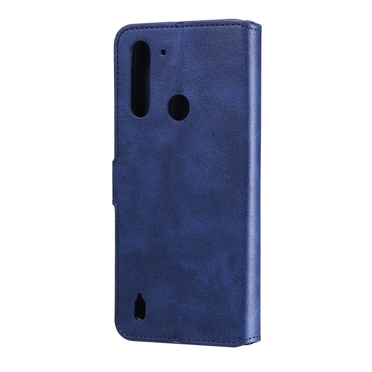 For Motorola Moto G8 Power Lite Classic Calf Texture PU + TPU Horizontal Flip Leather Case, with Holder & Card Slots & Wallet