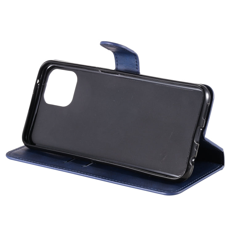 For OPPO A92s Classic Calf Texture PU + TPU Horizontal Flip Leather Case, with Holder & Card Slots & Wallet