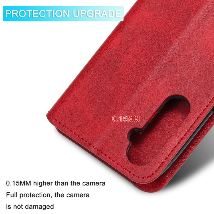 For OPPO Realme 6 Classic Calf Texture PU + TPU Horizontal Flip Leather Case, with Holder & Card Slots & Wallet